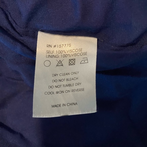 Caballero Pink Blue Shana Floral High Low Dress Eco Friendly Sustainable Size XS - Picture 8 of 9